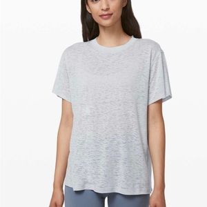 Lululemon All Yours Boyfriend Tee *Veil Purple Size 2